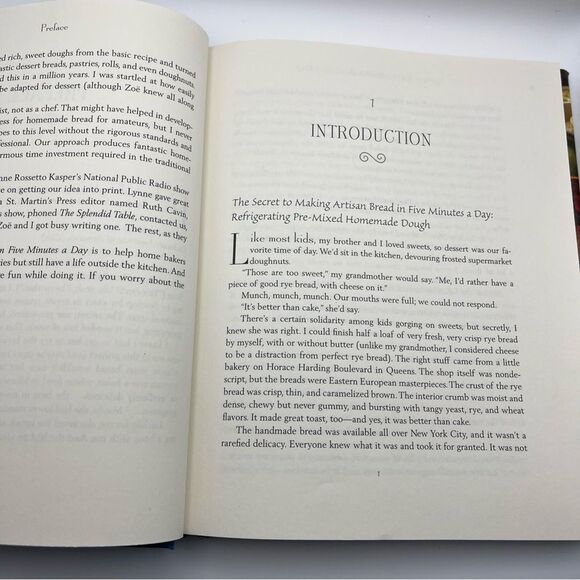 Artisan Bread in Five Minutes a Day Jeff Hertzberg, MD And Zoe Francois Hardback - Picture 11 of 13